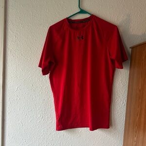 Under Armour Men’s Red Short-Sleeve tee